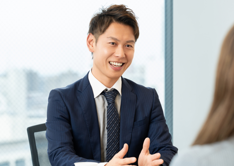 就業中も専任担当がしっかりサポート